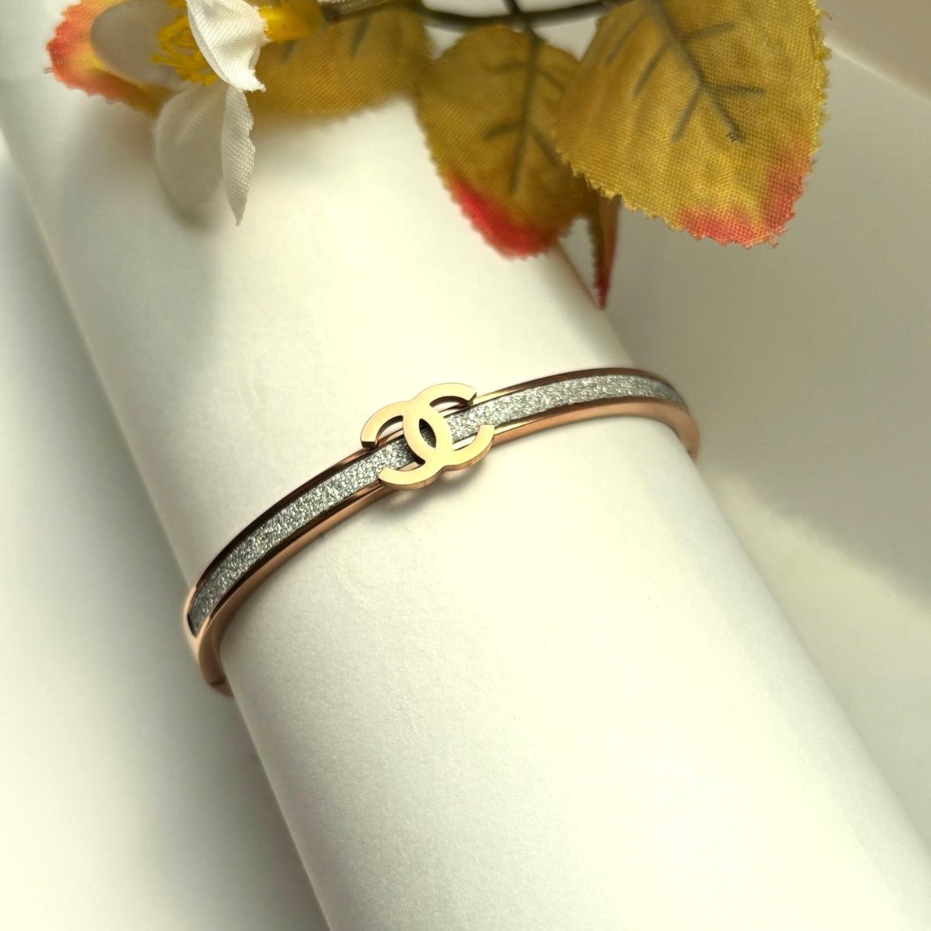 Rosegold CC Bracelet