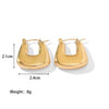 Golden Purse Design Earrings