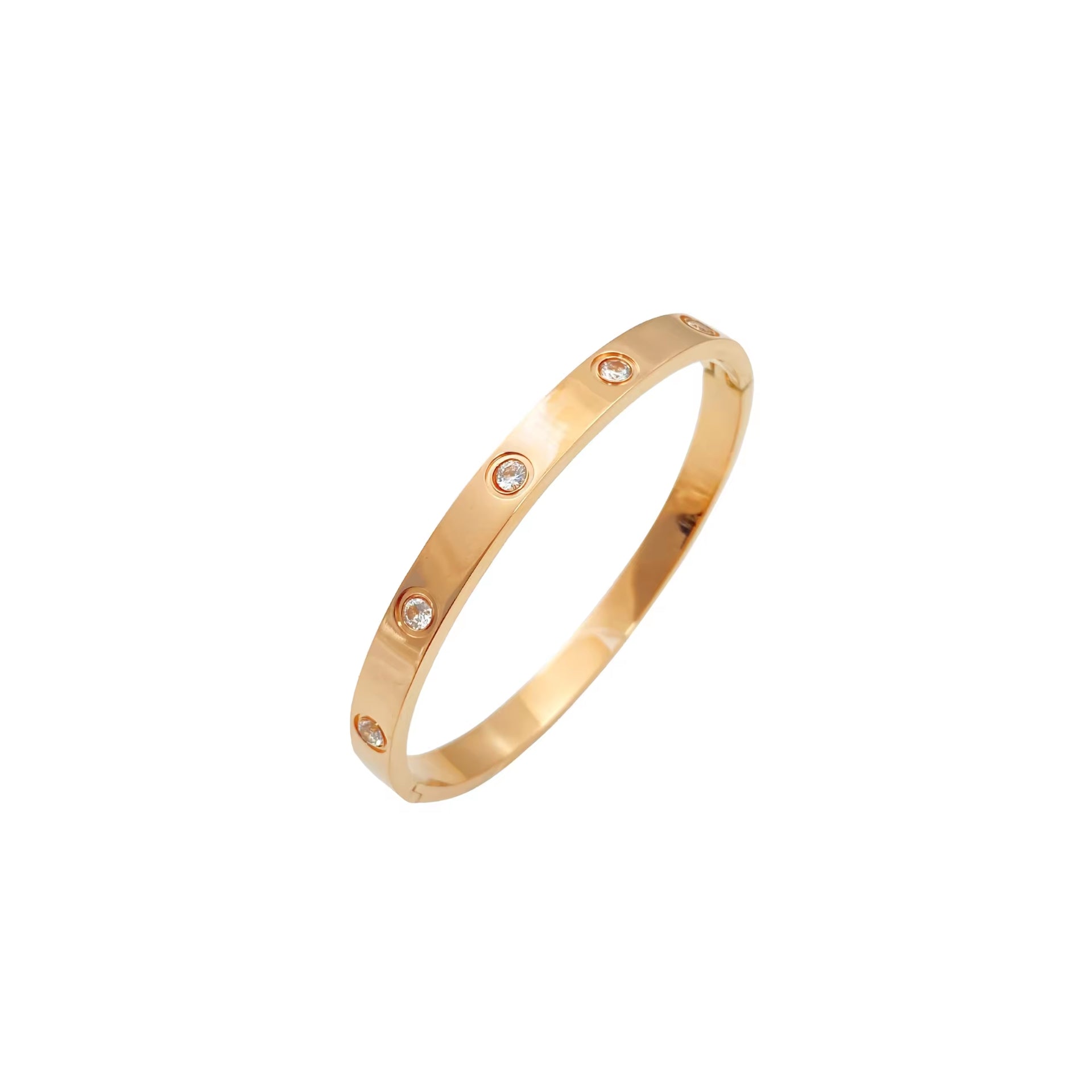 Diamond Stainless Steel Zircon Bracelet