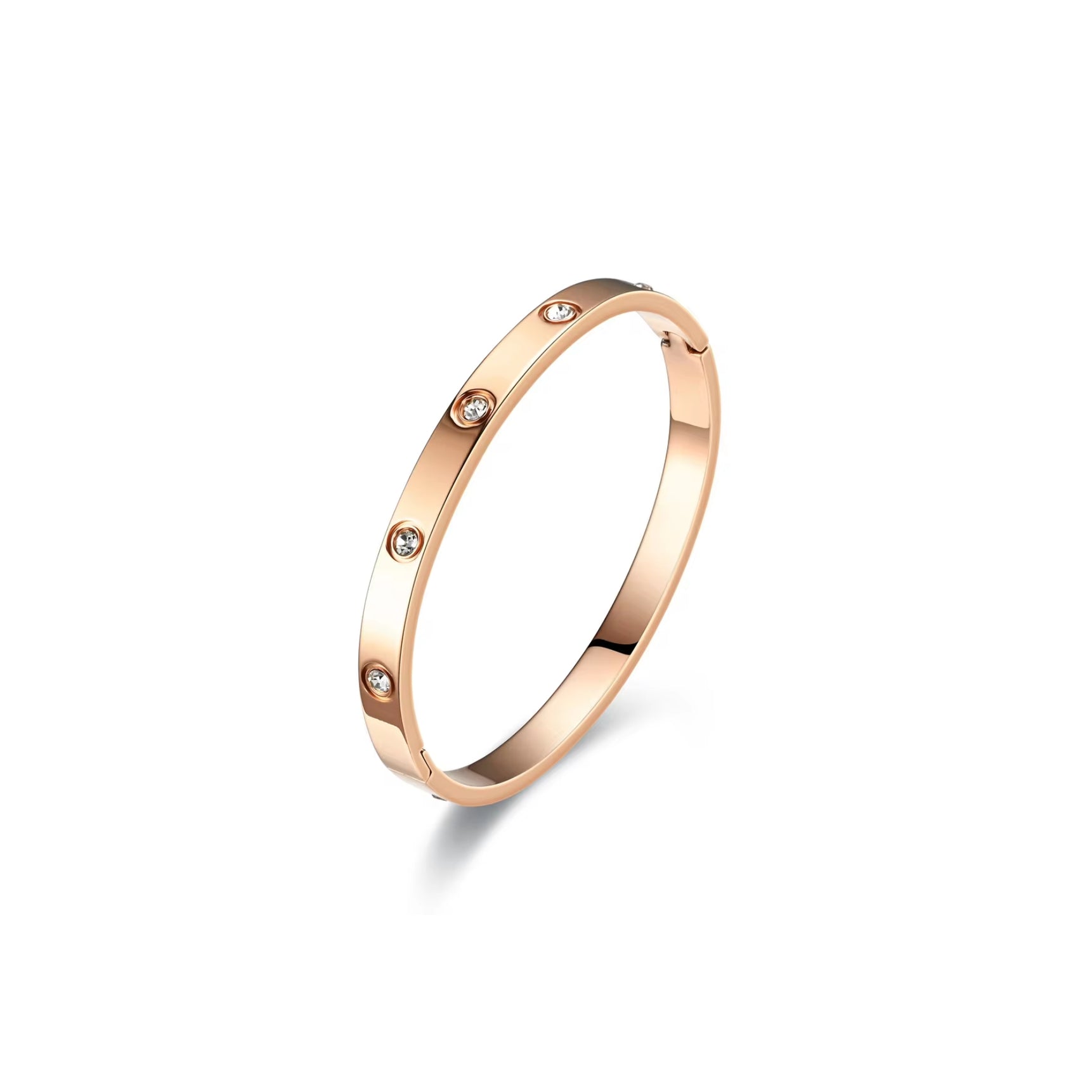 Diamond Stainless Steel Zircon Bracelet