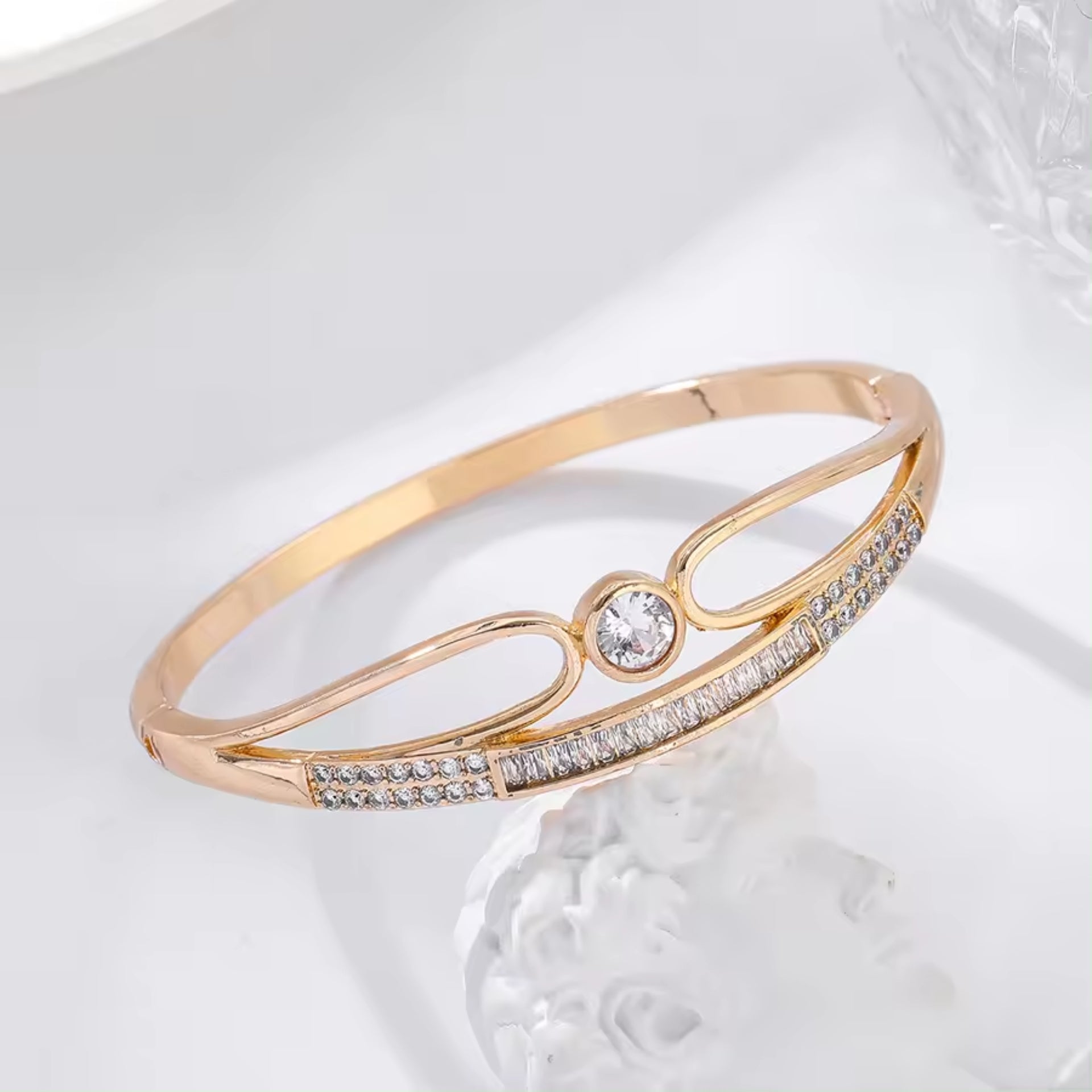 Double Layer Diamond Bracelet