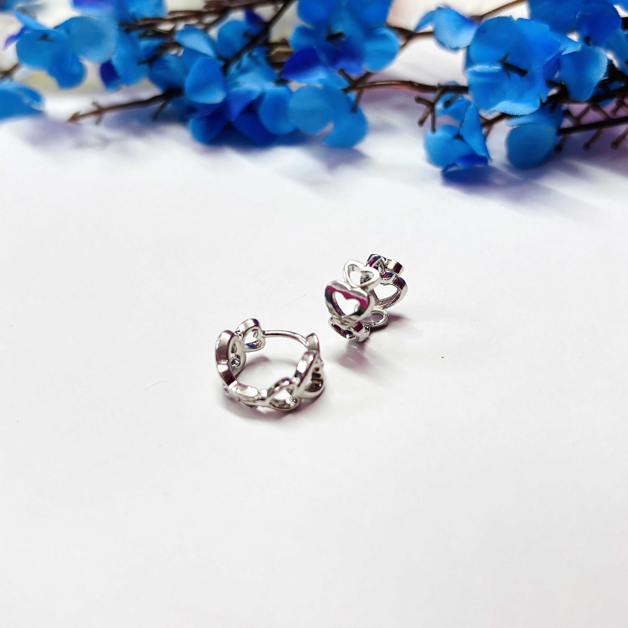 Silver Gleam Bobby Hoops Set