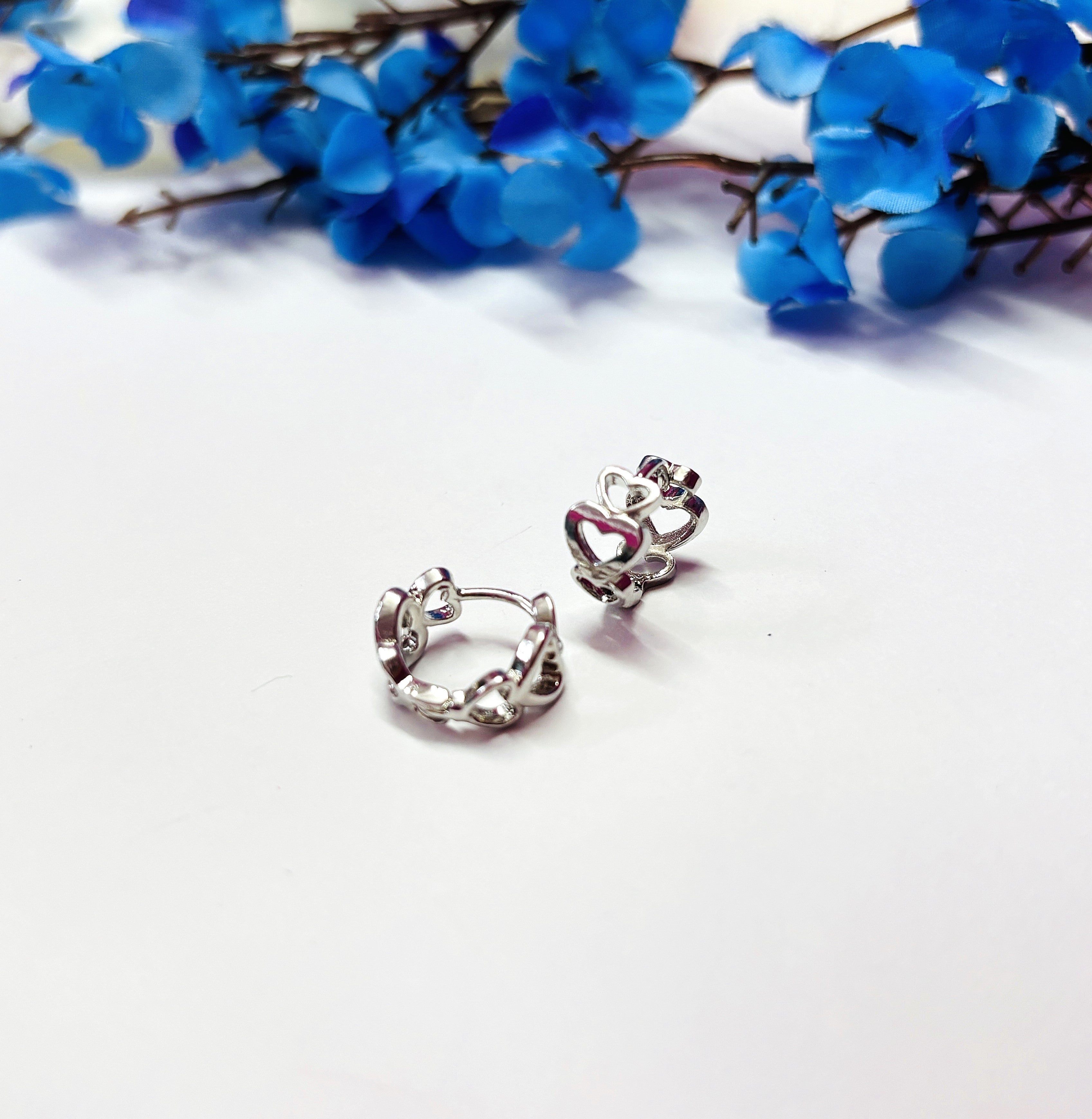 Silver Gleam Bobby Hoops Set