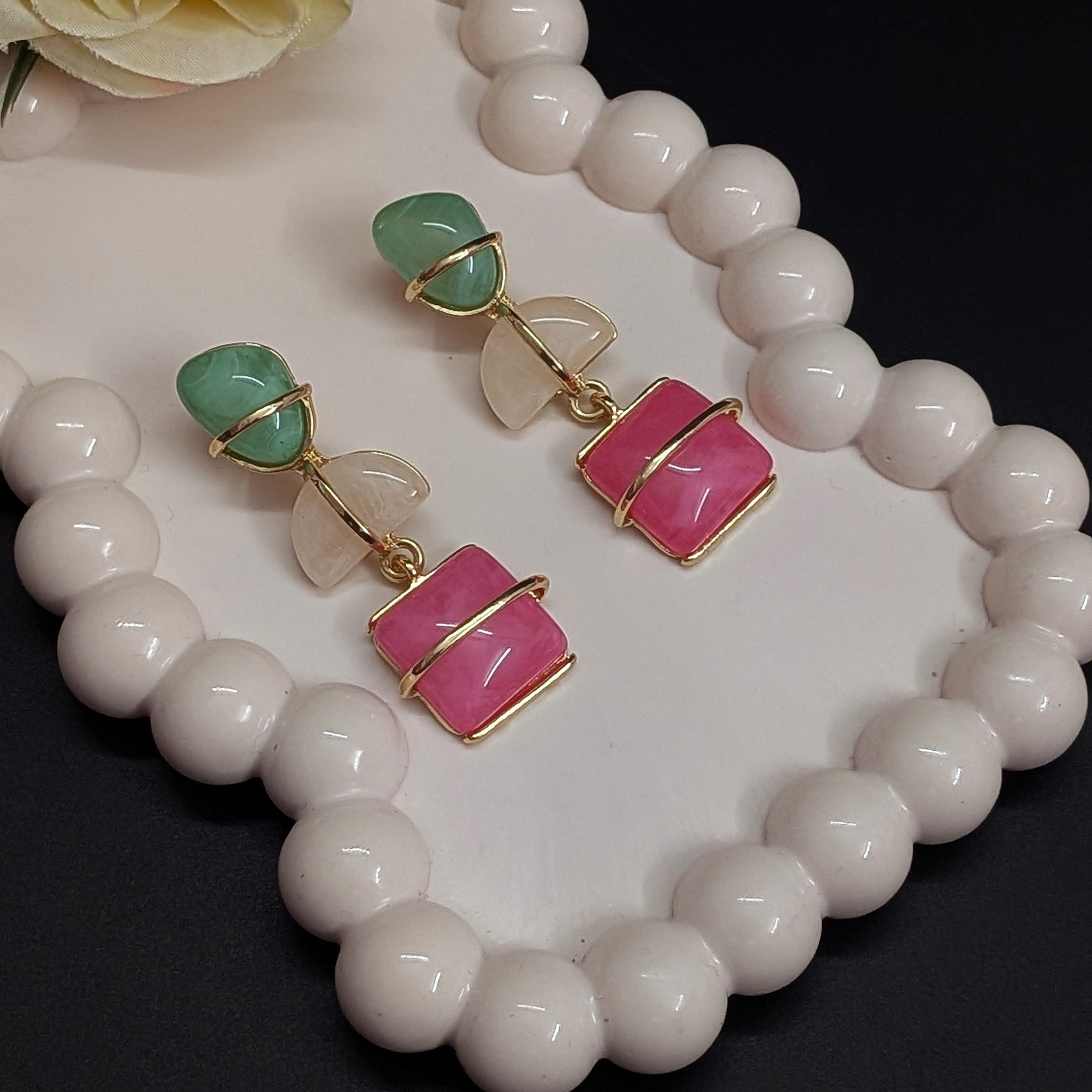 Pastel Pop Drop Earrings