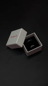 Minimal Silver Adjustable Couple Rings