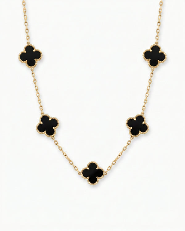 Black Clover Minimal Lucky Charm Necklace