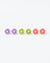 Rainbow Bloom Flower Studs Set