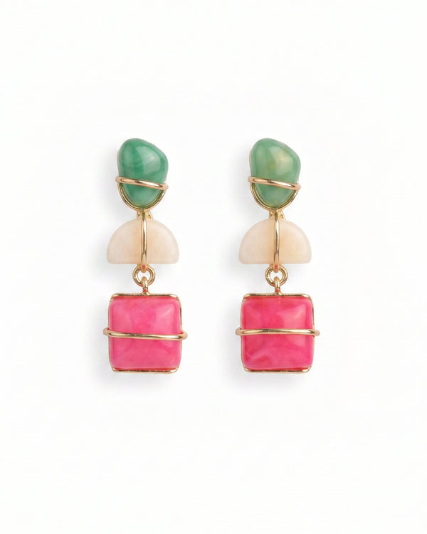 Pastel Pop Drop Earrings